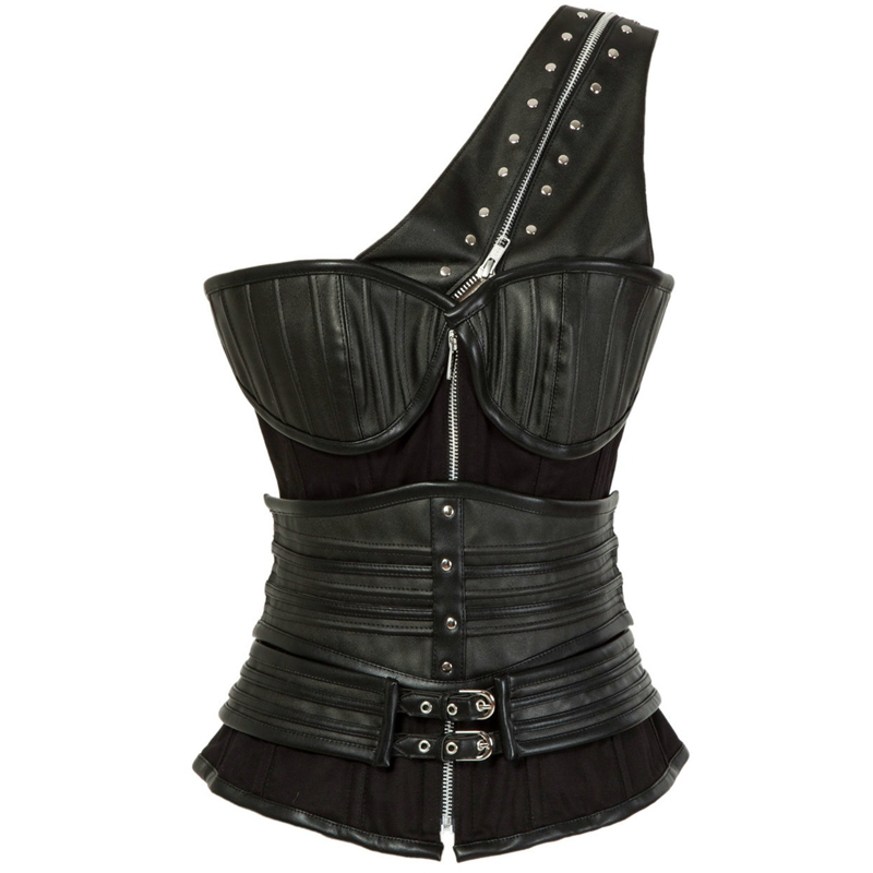 F9084  Gothic Steampunk Corsets Heavy Steel Bone Armor Burlesque Corsets